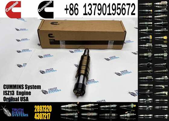 Common Rail Diesel Fuel Injector 2897320 4955080 for Cummins ISX15 QSX15