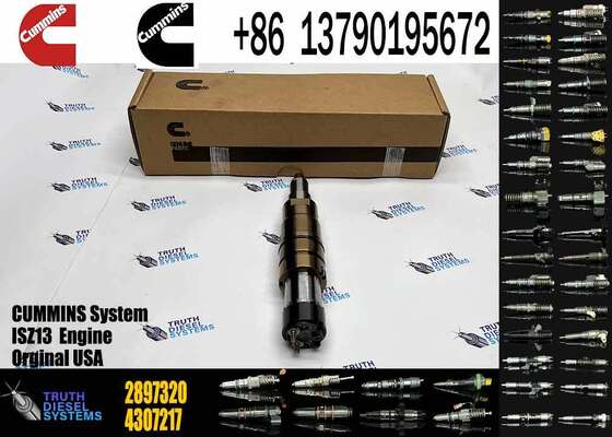 Common Rail Diesel Fuel Injector 2897320 4955080 for Cummins ISX15 QSX15