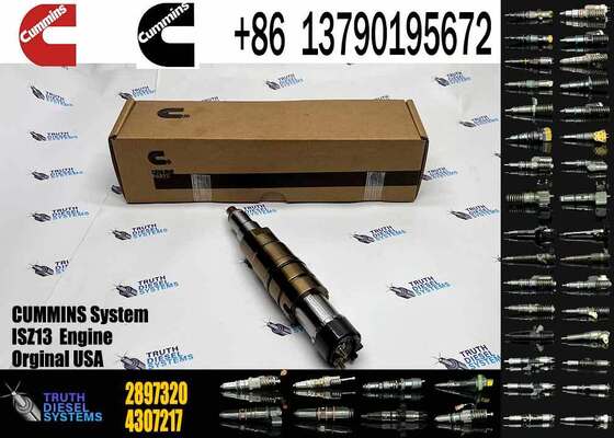 Common Rail Diesel Fuel Injector 2897320 4955080 for Cummins ISX15 QSX15