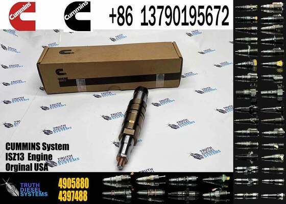 Excavator Accessories Fuel Injector 2872544 2031835 2030519 4905880 for C-ummins 4D18 QSZ13 Diesel Engine Spare Parts Construction Machinery