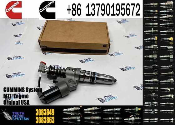3083863 High Quality QSM11 ISM11 M11 Fuel Injector 3411754 3411756 3609925 3083849 3087772 3411755