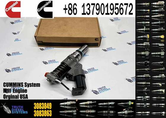 3083863 High Quality QSM11 ISM11 M11 Fuel Injector 3411754 3411756 3609925 3083849 3087772 3411755