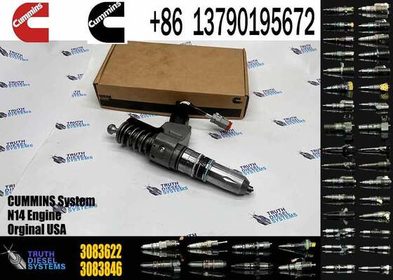 New Construction Machinery Fuel Injector Parts for CUMMINS Diesel Engine Model N14 Replacement Parts 3411766 3083846 3083622