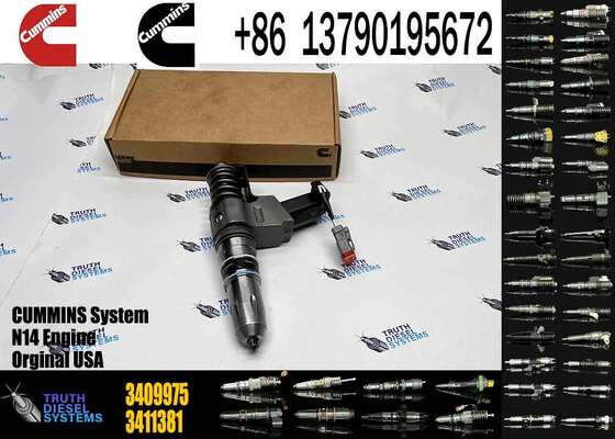 M14 Injector Excavator Engine Injectors 3407776 3409975 3411381