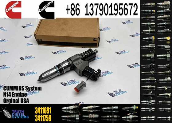 Fuel Injector 3080766 3083622 3083846 3087560 3095086 3411691 for QSN14 N14 Diesel Engine