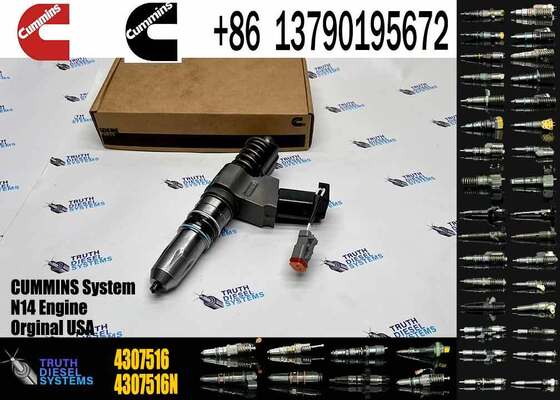 New Fuel Injector 4307516 for Diesel Engine QSN14 N14 4307516 3411691 3087560 3411765