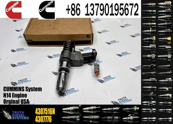 New Fuel Injector 4307516 for Diesel Engine QSN14 N14 4307516N 4307516 3411691 3087560 3411765