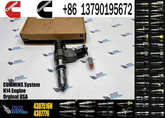 New Fuel Injector 4307516 for Diesel Engine QSN14 N14 4307516N 4307516 3411691 3087560 3411765
