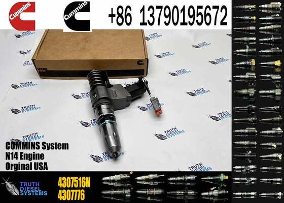 New Fuel Injector 4307516 for Diesel Engine QSN14 N14 4307516N 4307516 3411691 3087560 3411765