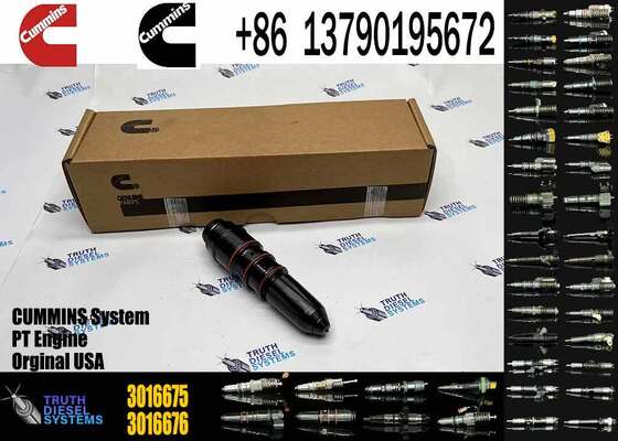 High-quality Auto Parts Common Rail Fuel Injector 3013725 3016675 3016676
