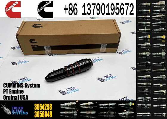 NT855-1 Injector Excavator Engine Injectors 3054258 3054211