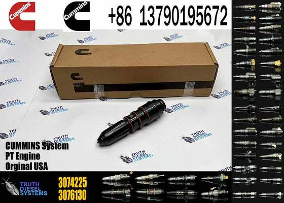 K19 Injector Excavator Engine Injectors 3074225 3076130