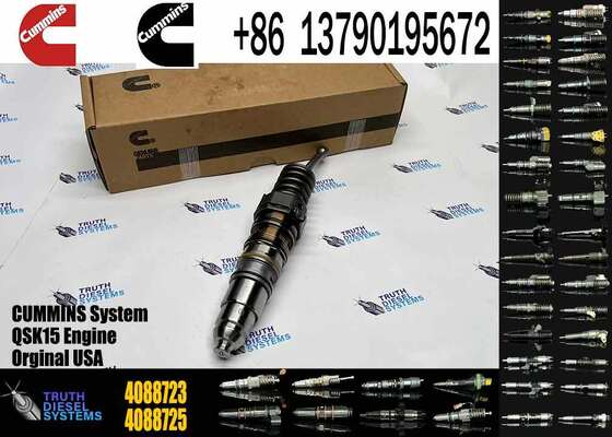 Fuel Injector Kit Replacement for QSX15 ISX15 X15 High Flow Direct Fit Injectors 4088723 4088725