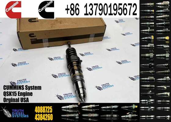 Fuel Injector Kit Replacement for QSX15 ISX15 X15 High Flow Direct Fit Injectors 4062569 4088723 4088725