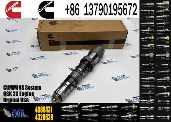 QSX23 Injector Excavator Engine Injectors 4902827 4088431 4902828