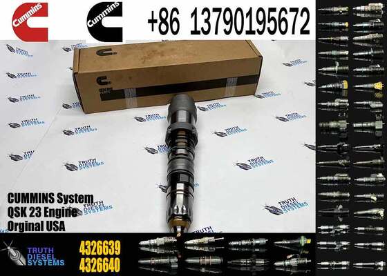 Q19 Injector Excavator Engine Injectors 4326639 4927348 4928345