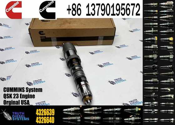 Q19 Injector Excavator Engine Injectors 4326639 4927348 4928345