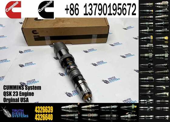 Q19 Injector Excavator Engine Injectors 4326639 4927348 4928345