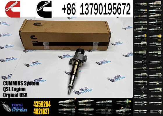 High Quality Diesel Common Rail Fuel Injector 4359204 4327072 4921827 4928421 4307475 2897414 4307452