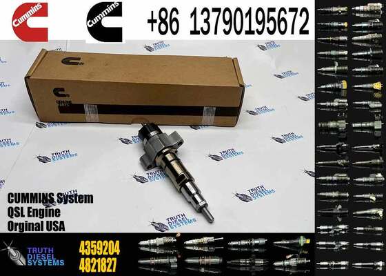 High Quality Diesel Common Rail Fuel Injector 4359204 4327072 4921827 4928421 4307475 2897414 4307452