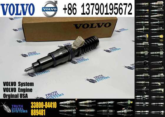 Common Rail Injector 33800-84400 33800-84410 3380084400 BEBE4C09101 for Hyundai Truck D6CB Diesel Engine