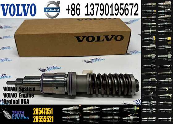 Diesel Fuel Injector Common Rail Injector 20517502 20547351 85000417 for VO- LVO D12 D12C D12D D13D Engine