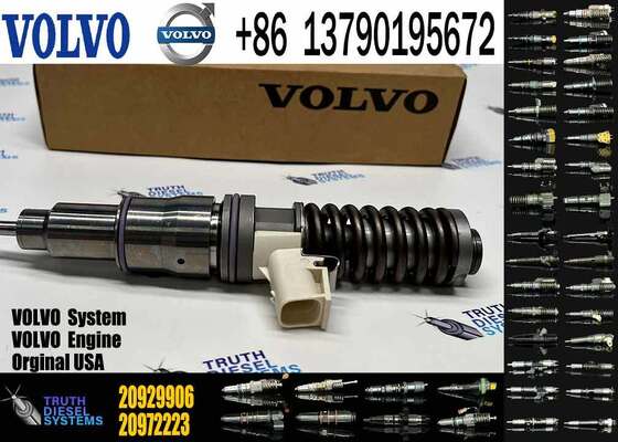 Excavator Fuel Injector 20929906 BEBE4D14101 20780666 D16 A40E A40F A45G EC700B EC700C EC750D L350F L350H
