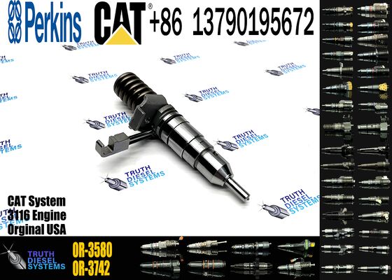 Common Rail Fuel Injector 101-8673 0R-4374 107-7733 107-1230 0R-3580 127-8205 0R-8479 for Excavator 3116 Truck Parts Auto Parts