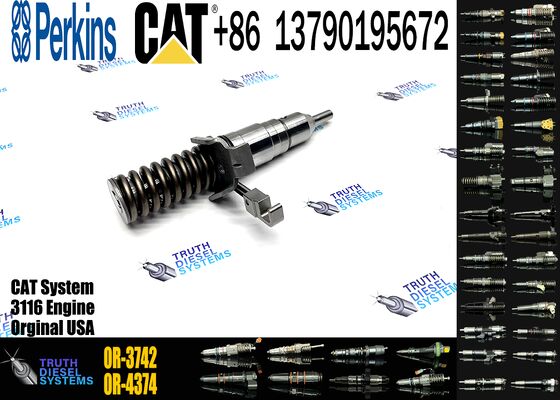 Fuel Injector 127-8209 Compatible for Cat Excavator 200B 3114 Parts Made in Diesel Injector 0R-3742 7E-9585 0R-8483 4P-1734
