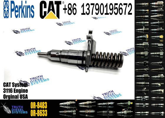 Fuel Injector 127-8209 Compatible for Cat Excavator 200B 3114 Parts Made in Diesel Injector 0R-3742 7E-9585 0R-8483 4P-1734