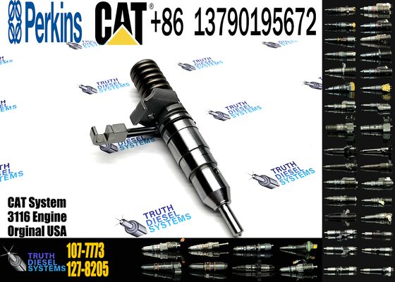YUE CAI 3116 3114 Engine Parts Injector 107-1230 1071230 107-7732 107-7734 107-7773 Diesel Fuel Injector 1077734 1077773