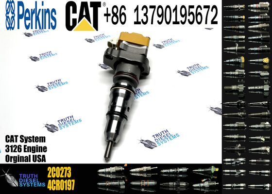 New 3126 Diesel Engine Fuel Injector 222-5972 173-4059 155-1819 155-8723 2C0273 for Excavator Parts Condition New