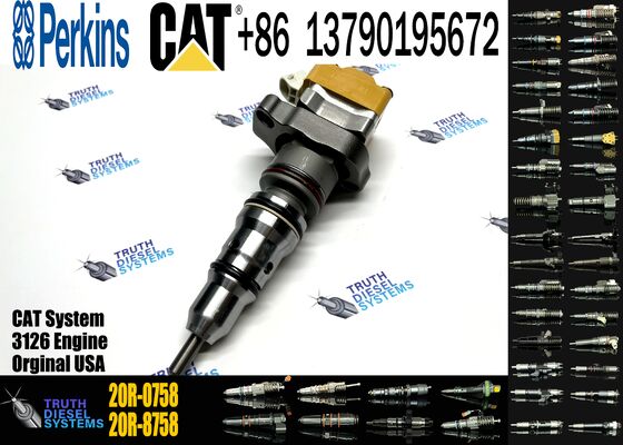 Cat Engine Parts 3126 Cat Injectors 20R-4148 20R-0758 232-1171 10R-1267 232-1183 10R-1266 for C-aterpillar Cat 3126 Injector