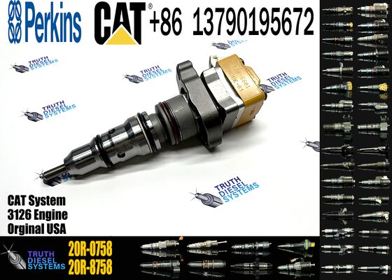 Cat Engine Parts 3126 Cat Injectors 20R-4148 20R-0758 232-1171 10R-1267 232-1183 10R-1266 for C-aterpillar Cat 3126 Injector