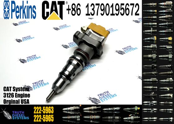 XDEP New High Quality Factory Price Common Rail Fuel Injector 222-5963 2225963 for C-aterpillar 3126 Engine