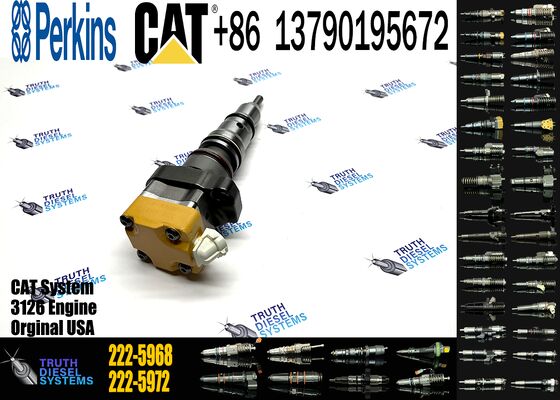 Fuel Injector 222-5968 173-3922 10R-1306 1733922 10R1306 for 3126B C7 Diesel Engine