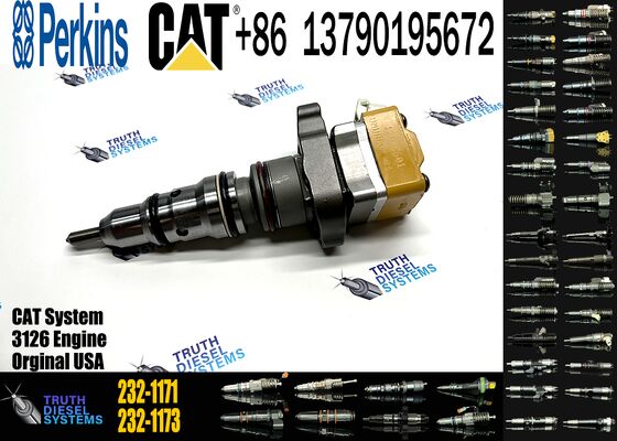 New C-aterpillar C3126 Common Rail Diesel Engine Injector Model 232-1171 111-7916 177-4753 138-8756 222-5963 222-5972 173-4059