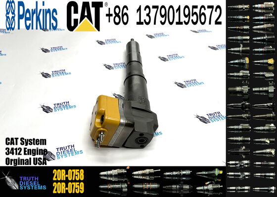 HEUI Fuel Injector 232-1175 20R-0758 10R-1265 for C-aterpillar CAT Engine 3412E 3408E Dozer D9R Quarry Truck 775D AD45