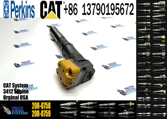 HEUI Fuel Injector 232-1175 20R-0758 10R-1265 for C-aterpillar CAT Engine 3412E 3408E Dozer D9R Quarry Truck 775D AD45