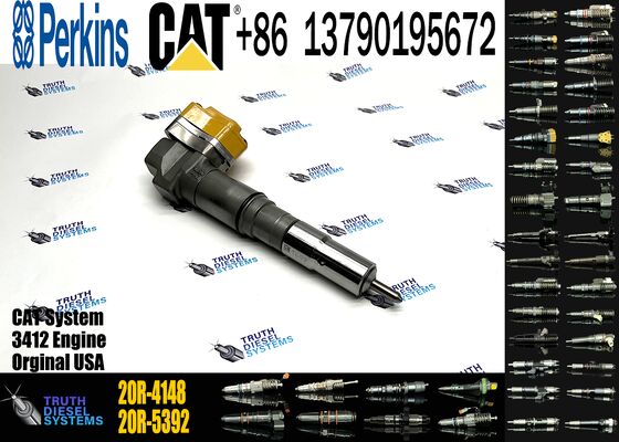 New Diesel Common Rail Fuel Injector 153-5938 20R-4148 138-8756 174-7526 20R-0758 Steel for Excavator Truck Parts Excavator Truck Parts Steel