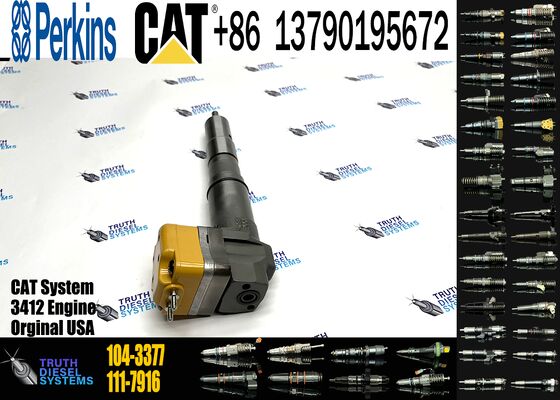 YS Fuel Injector 104-3377 174-7526 111-7916 138-8754 0R-8624 for 3408E 3412E Engine 769D 773D 775D 631E 633E 637E 651E 657E 6