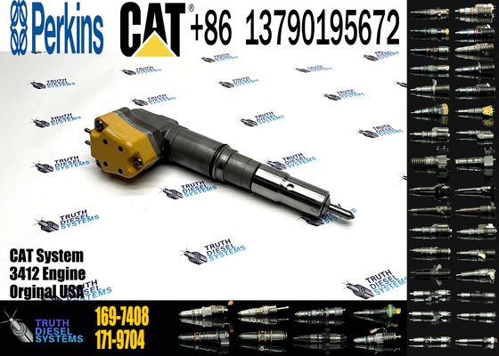 Fuel Injector 138-8756 153-5938 156-3895 169-7408 1388756 1535938 1563895 1697408 for Cater-pillar 3412 3412E EngineFFuel Injector 138-8756 153-5938 156-3895 169-7408 1388756 1535938 1563895 1697408fo