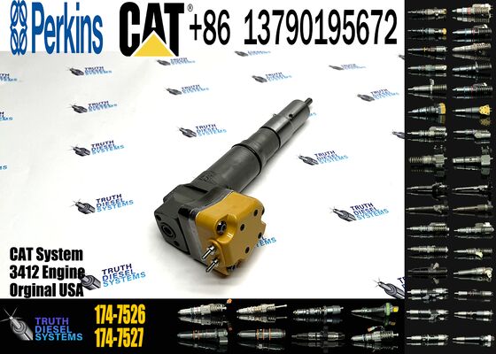 Diesel Excavator Engine Parts Fuel Injector 232-1183 10R-1267 174-7526 for CAT 3412E 5110B Diesel Engine