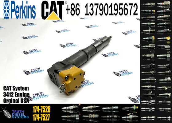 Diesel Excavator Engine Parts Fuel Injector 232-1183 10R-1267 174-7526 for CAT 3412E 5110B Diesel Engine