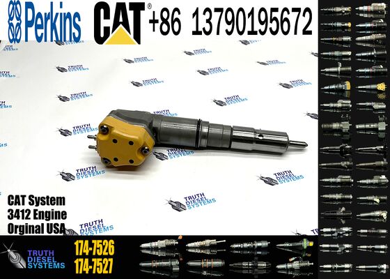 Diesel Excavator Engine Parts Fuel Injector 232-1183 10R-1267 174-7526 for CAT 3412E 5110B Diesel Engine