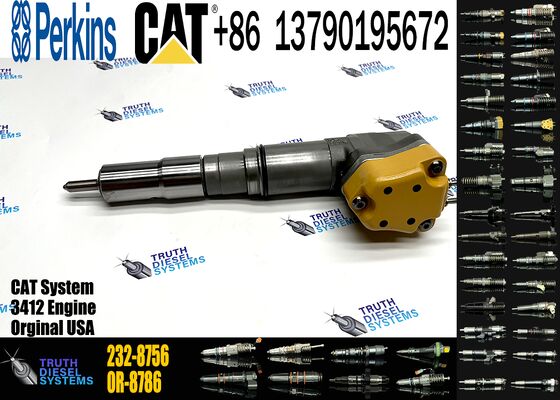 Excavator Engine Parts Fuel Injector 173-9268 138-8756 198-7912 155-1819 232-1168 232-8756 for 3412E 3408 Diesel Fuel