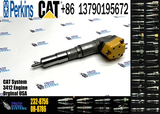 Excavator Engine Parts Fuel Injector 173-9268 138-8756 198-7912 155-1819 232-1168 232-8756 for 3412E 3408 Diesel Fuel