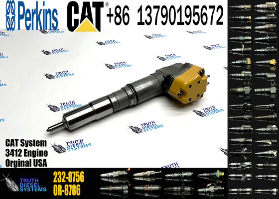 Excavator Engine Parts Fuel Injector 173-9268 138-8756 198-7912 155-1819 232-1168 232-8756 for 3412E 3408 Diesel Fuel