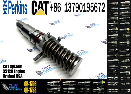 High Quality 3500A Diesel Fuel Injector 7E-3382 0R-2923 4P-9076 0R-1756 7E3382 0R2923 4P9076 0R1756