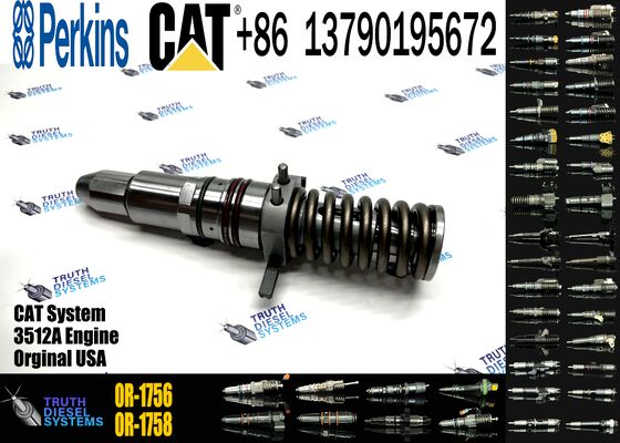 High Quality 3500A Diesel Fuel Injector 7E-3382 0R-2923 4P-9076 0R-1756 7E3382 0R2923 4P9076 0R1756